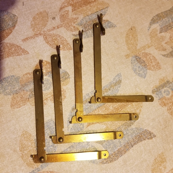 Lot of 18+1 Stanley drop lid support for chests secretary boxes desks cabinets.. - Picture 6 of 8